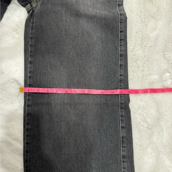 BDG urban outfitters black A wide leg jeans distressed Sz: 26 - Picture 7 of 9